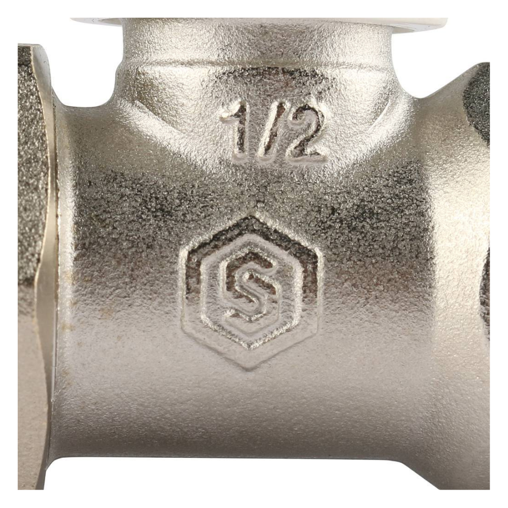 Запорно-балансировочный клапан 1/2" для радиатора, прямой / Stout фото на multiBOX