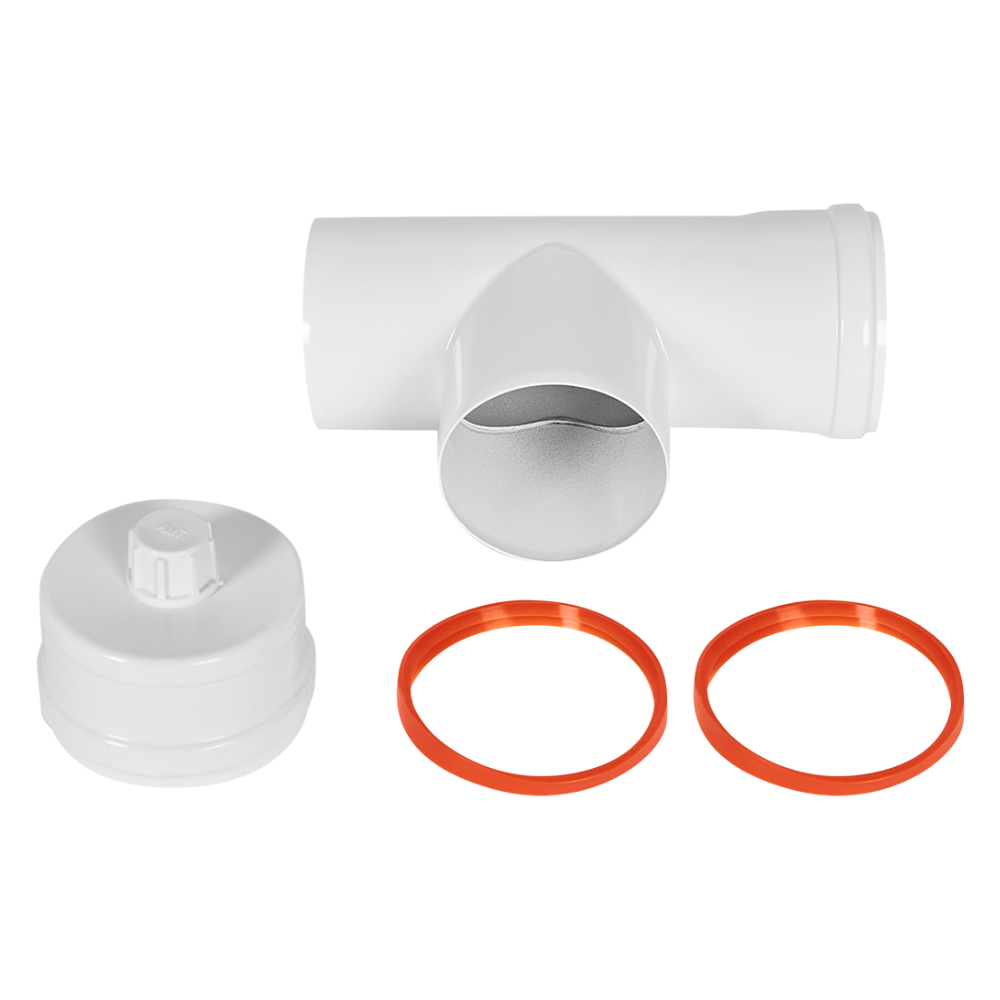 Конденсатоотводчик Т-образный D80, штуцер 1/2" / Rommer фото на multiBOX