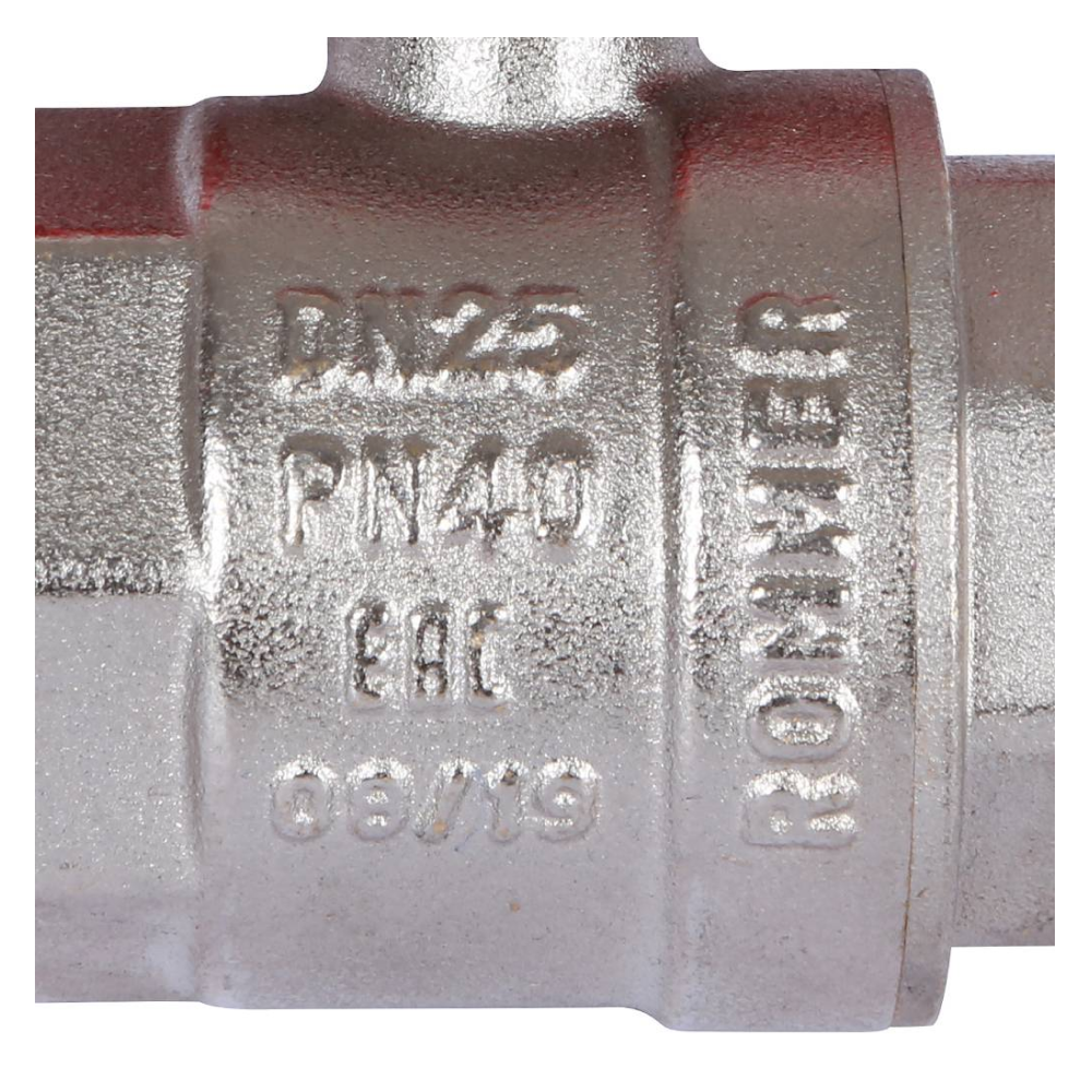 Кран шаровой 1" НР-НР, ручка бабочка / Rommer фото на multiBOX