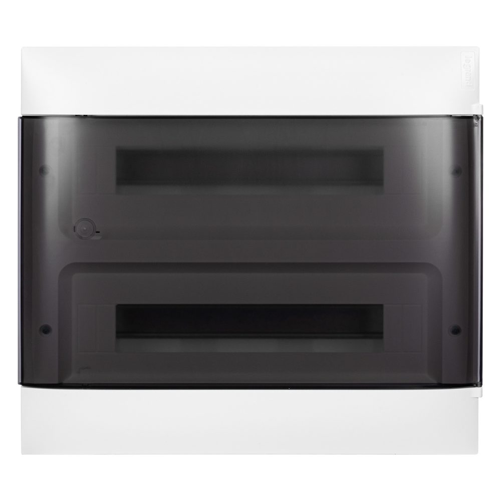 Щиток накладной PRACTIBOX S 36M / 2x18, прозрачная дым. дверь, N+PE, IP40 / Legrand фото на multiBOX