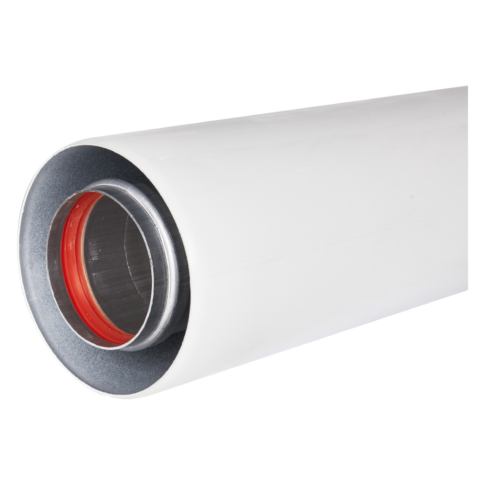 Удлинитель дымохода D60/100 L500 мм, раструбный / Rommer фото на multiBOX