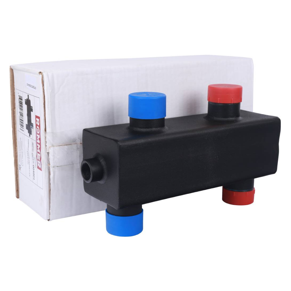 Гидравлическая стрелка 1 1/4", 4,53 м3/час / Rommer фото на multiBOX