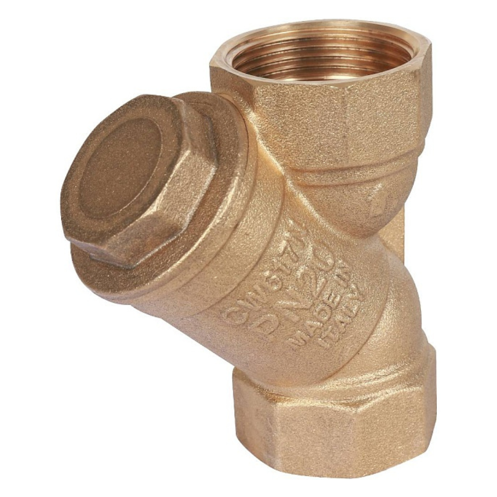 Фильтр сетчатый 1 1/4" ВР-ВР косой, 500 мкр / Stout фото на multiBOX