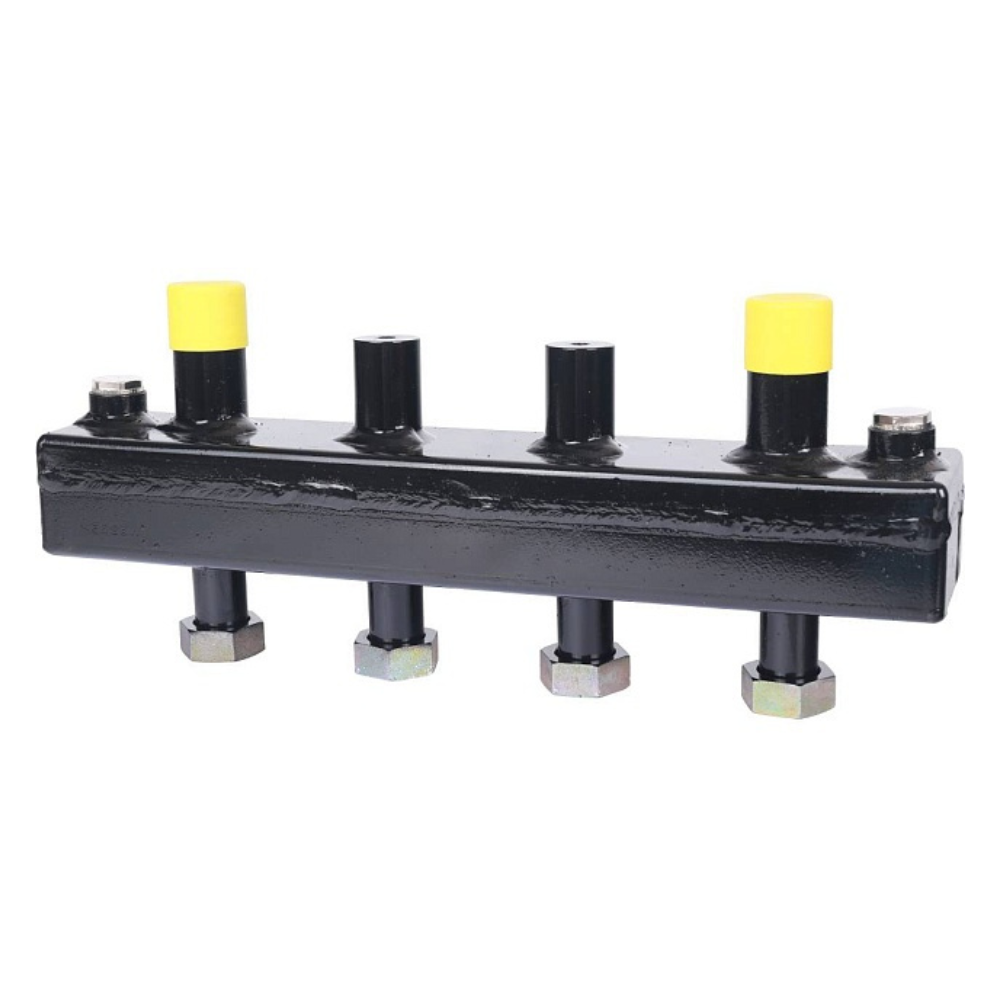 Распределительный коллектор на 2 контура DN20 с гидравлическим разделителем / Stout фото на multiBOX