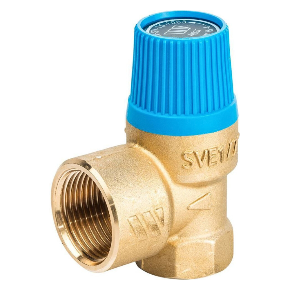 Предохранительный клапан 4 бар SVW 4 х 1/2 для систем водоснабжения / Watts фото на multiBOX