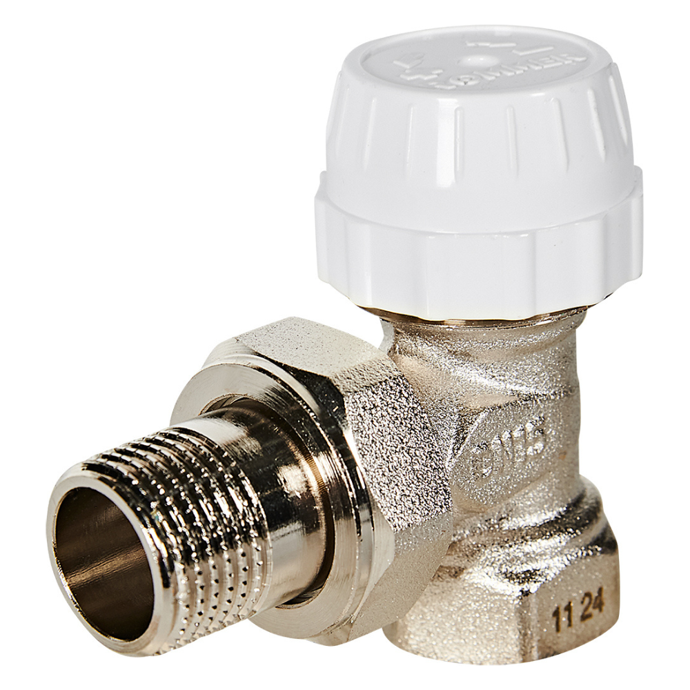 Термостатический клапан 1/2" для радиатора, угловой / Rommer фото на multiBOX