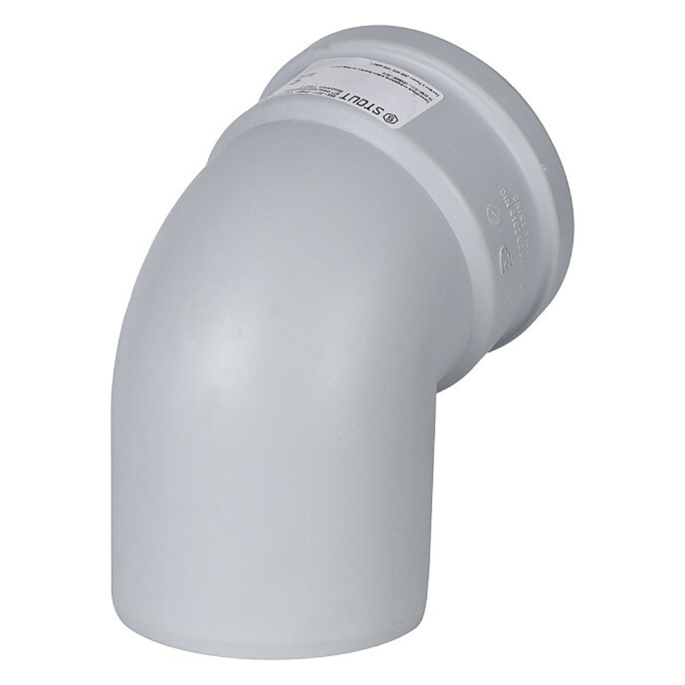 Канализационный отвод D 110х67°, бесшумный / Stout фото на multiBOX