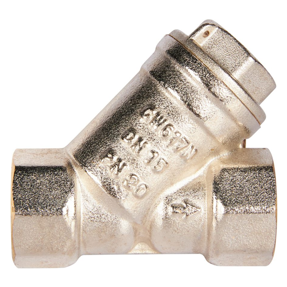 Фильтр грубой очистки 1/2" ВР-ВР косой, 500 мкр / Rommer фото на multiBOX