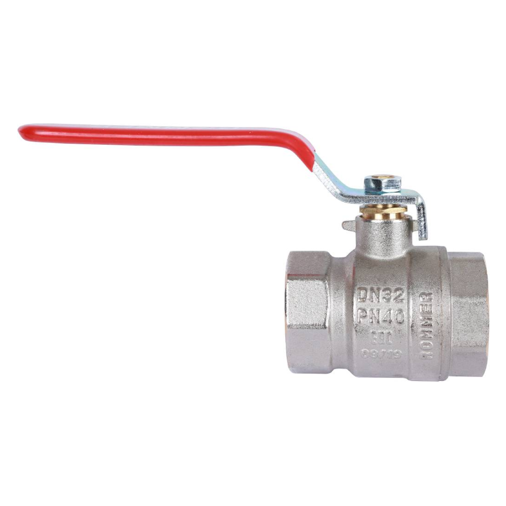 Кран шаровой 1 1/4" ВР-ВР, ручка рычаг / Rommer фото на multiBOX