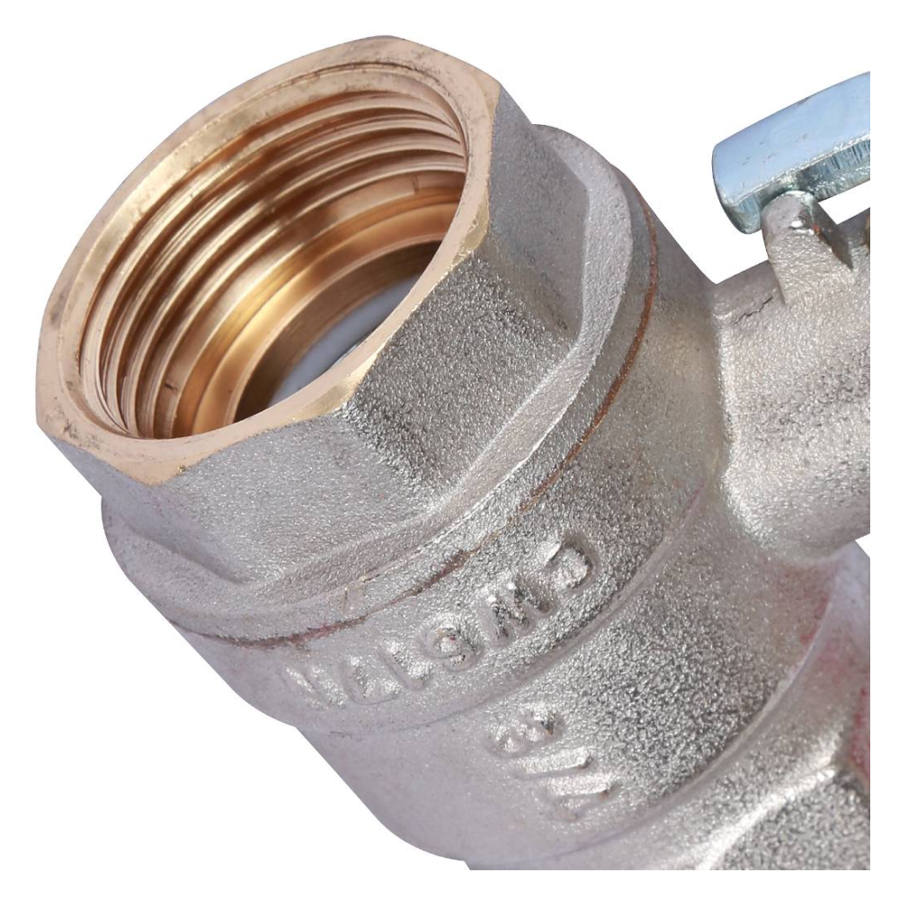 Кран шаровой 3/4" ВР-ВР, ручка рычаг / Rommer фото на multiBOX