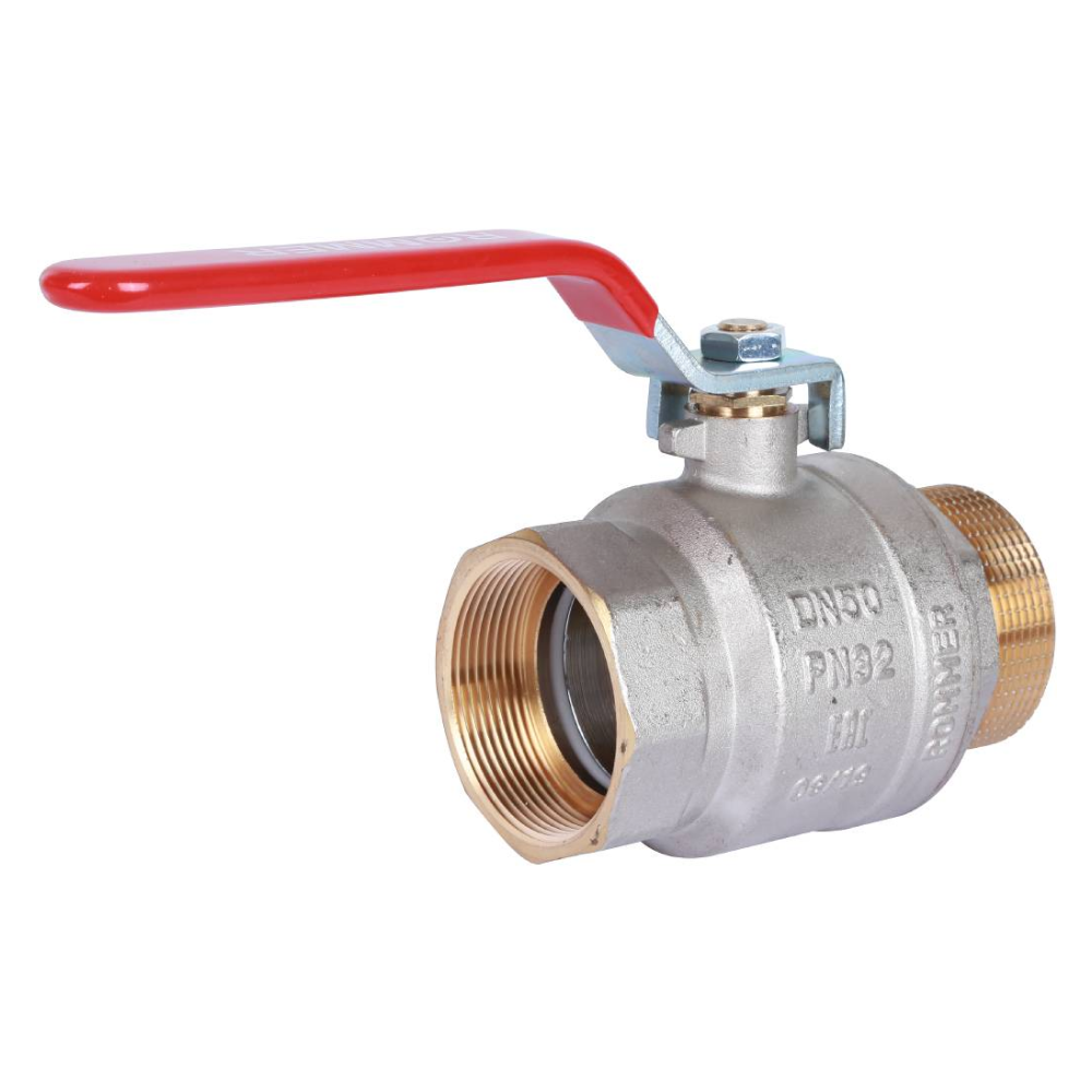 Кран шаровой 2" ВР-НР, ручка рычаг / Rommer фото на multiBOX