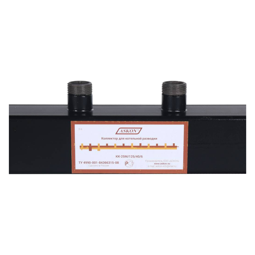 Распределительный коллектор КК-25М/125/40/6 (001.22.0005) / Askon фото на multiBOX