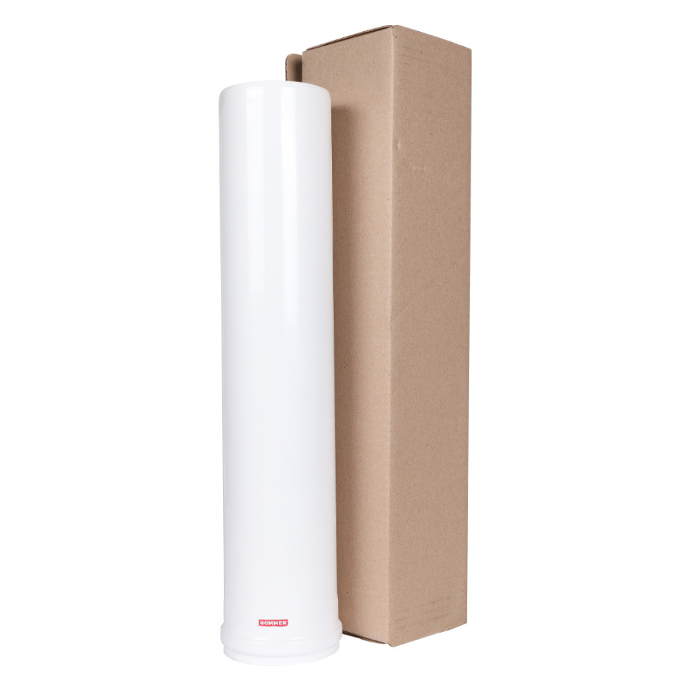 Удлинитель утеплённый D80/100 п-м L500 мм, традиционный / Rommer фото на multiBOX