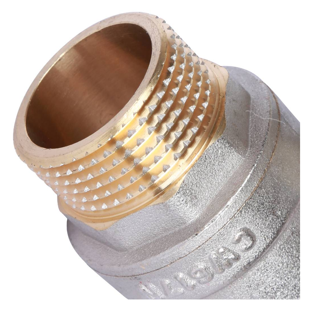 Кран шаровой 1" ВР-НР, ручка рычаг / Rommer фото на multiBOX