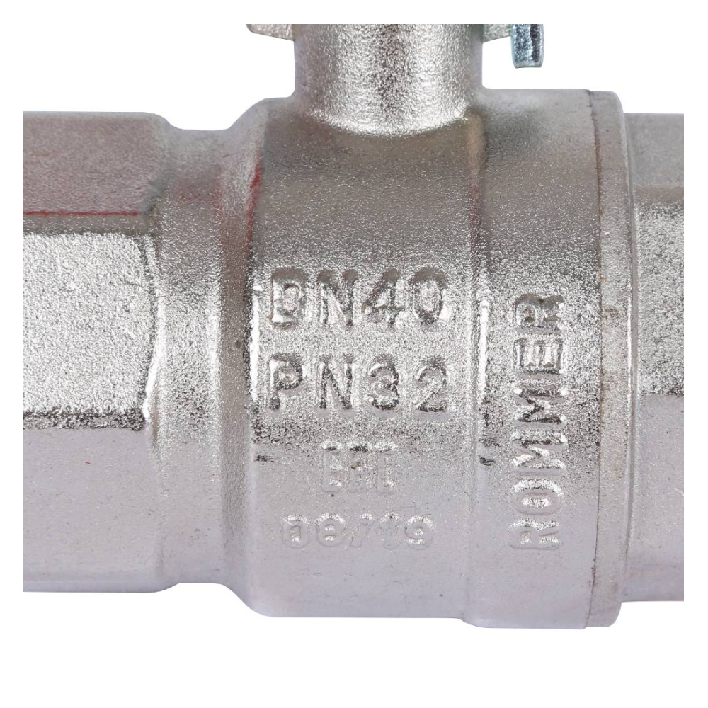 Кран шаровой 1 1/2" ВР-НР, ручка рычаг / Rommer фото на multiBOX