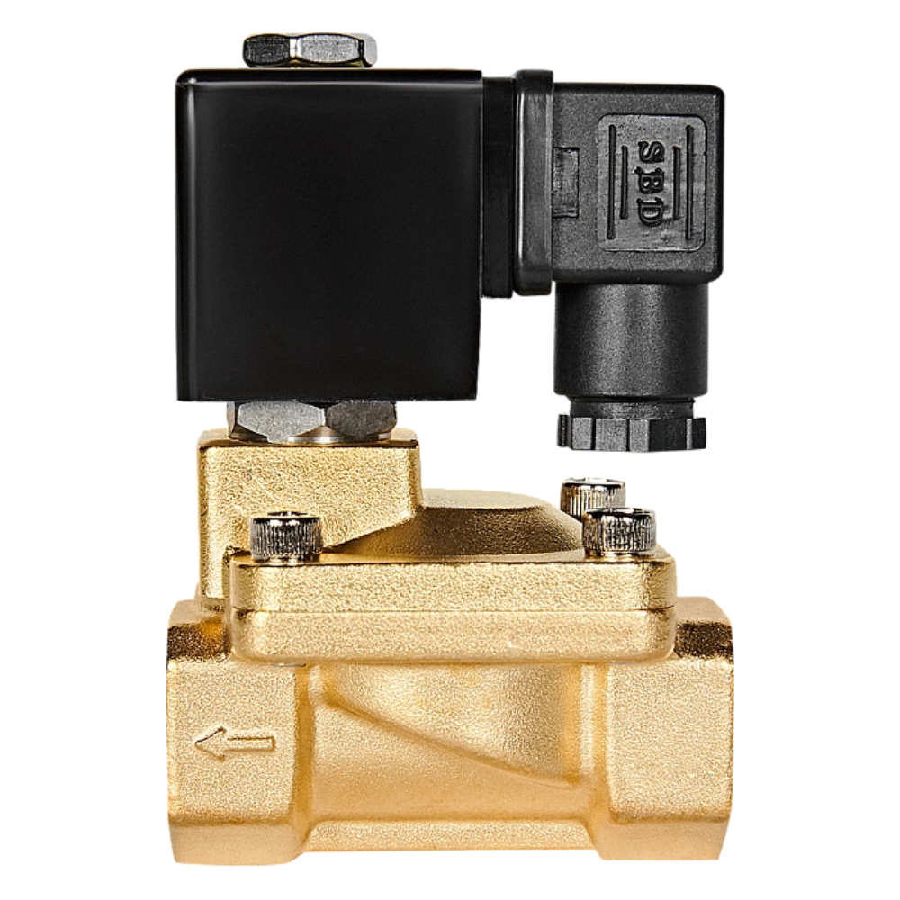 Электромагнитный клапан 3/4" НЗ, 24В, непрямого действия / Stout фото на multiBOX