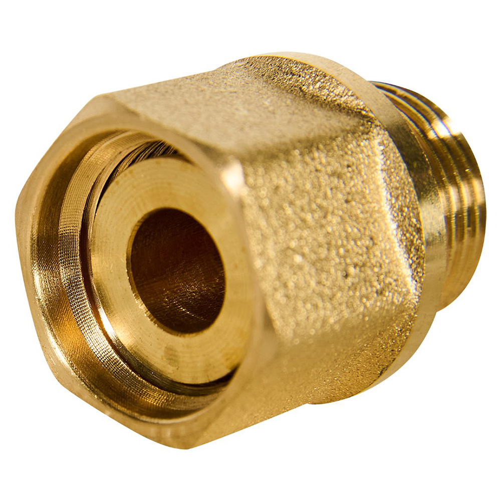 Отсекающий клапан обратный 3/8"x3/8", без покрытия / Rommer фото на multiBOX