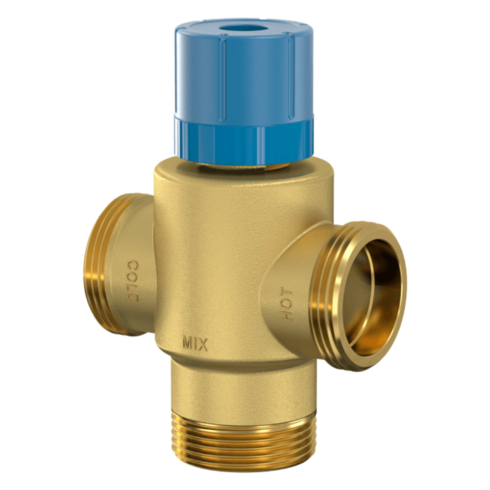 Термостатический смесительный клапан FLAMCOMIX 35-70°С FS 1 1/4" НР, KVs 3.4 / Flamco фото на multiBOX