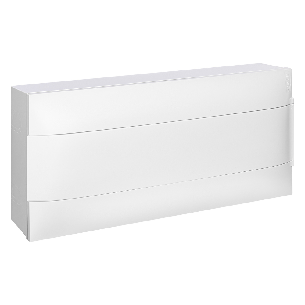 Щиток накладной PRACTIBOX S 22M / 1x22, белая дверь, N+PE, IP40 / Legrand фото на multiBOX