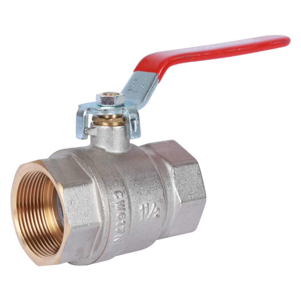 Кран шаровой 1 1/2" ВР-ВР, ручка рычаг / Rommer фото на multiBOX