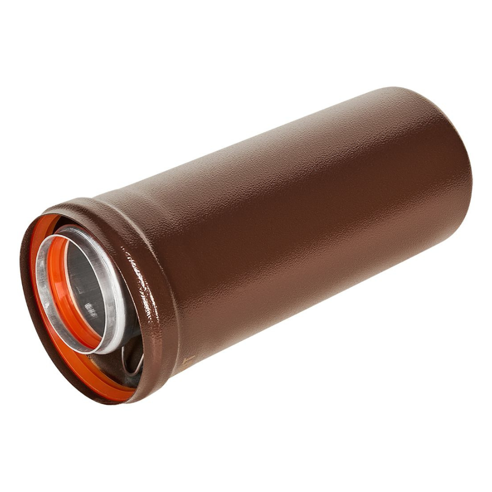 Удлинитель D60/100 п-м L250 мм, коричневый, традиционный / Stout фото на multiBOX
