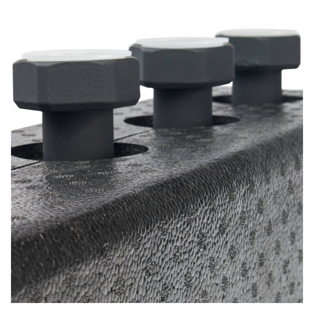 Распределительный коллектор на 2 контура DN32 в теплоизоляции / Stout фото на multiBOX