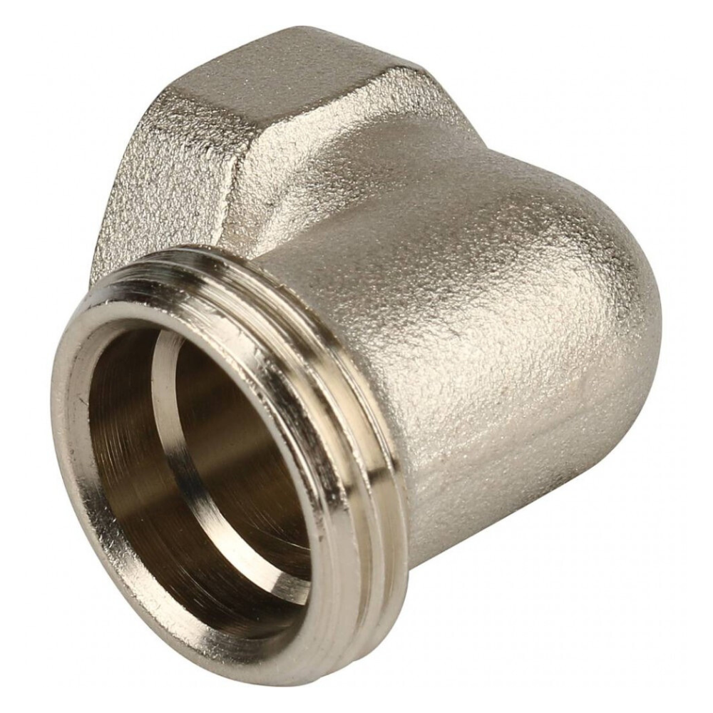 Соединитель угловой (американка) 162, 1/2" ВР-НР с уплотнительным кольцом, никелированный / Itap фото на multiBOX