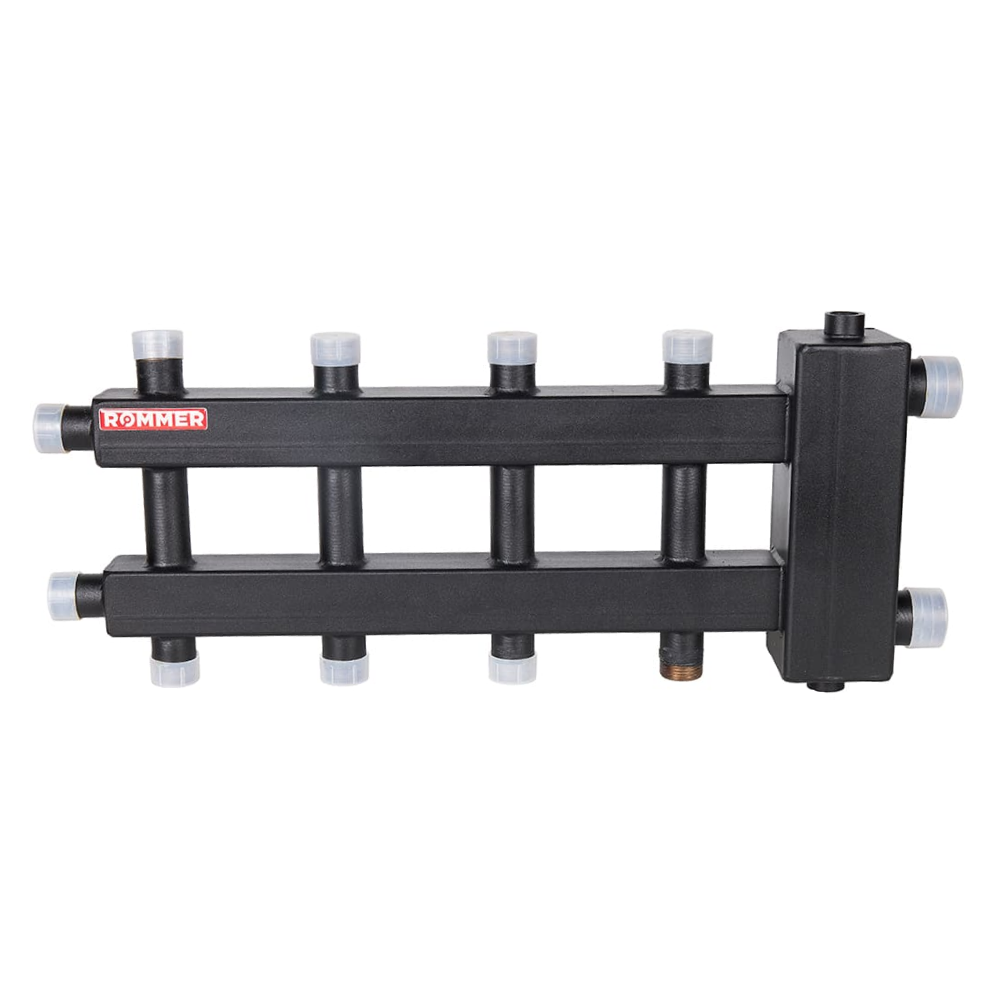 Коллектор с гидроразделителем на 2+2+1 контура до 60 кВт / Rommer фото на multiBOX