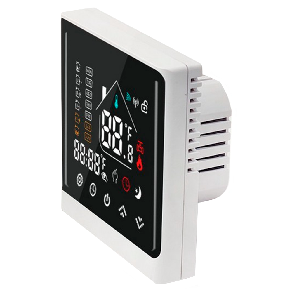 Терморегулятор универсальный с символьным экраном 3А, ON/OFF, белый / Stout фото на multiBOX