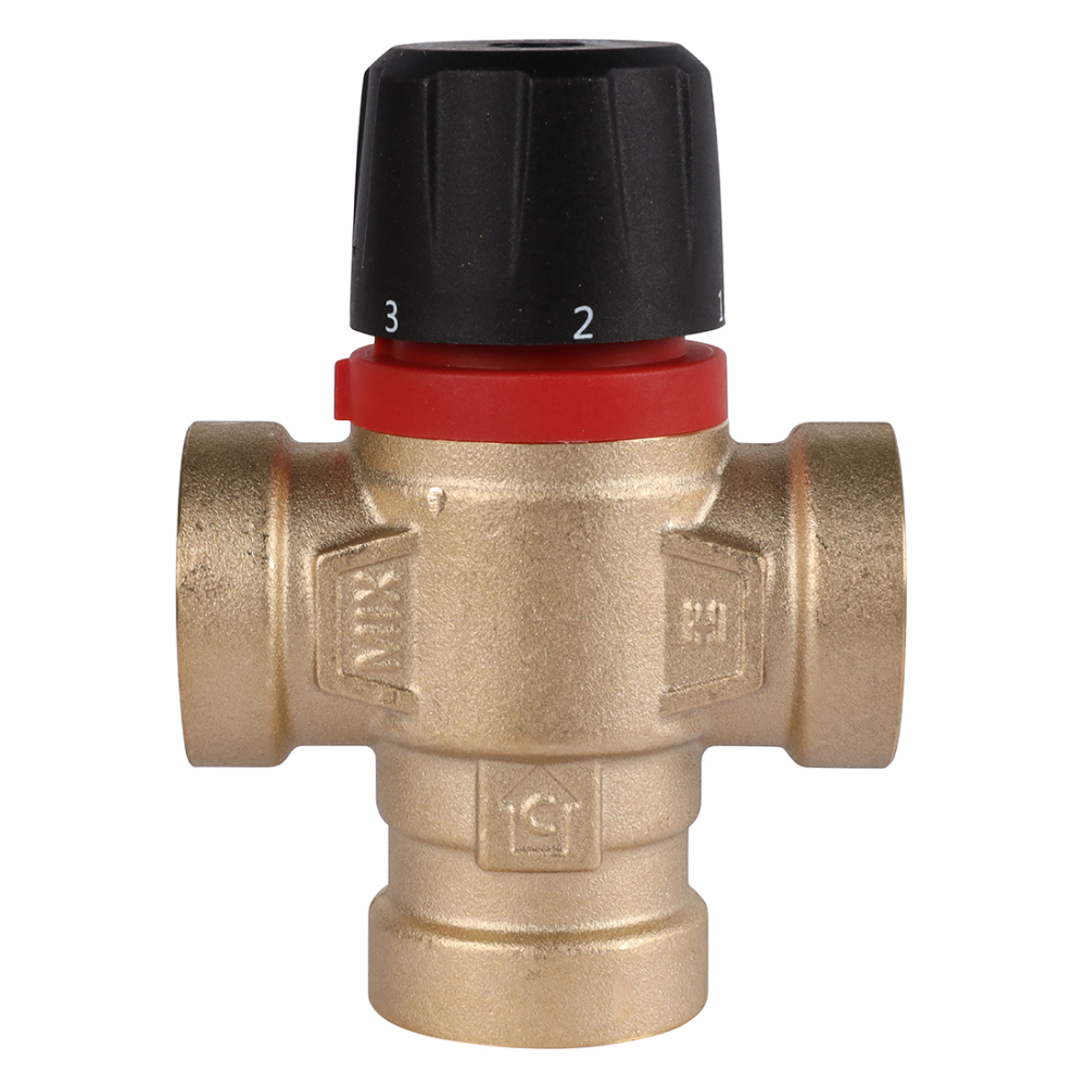 Термостатический смесительный клапан 3/4" ВР, 20-43°С, KVs 1.6 (боковое смешивание) / Rommer фото на multiBOX