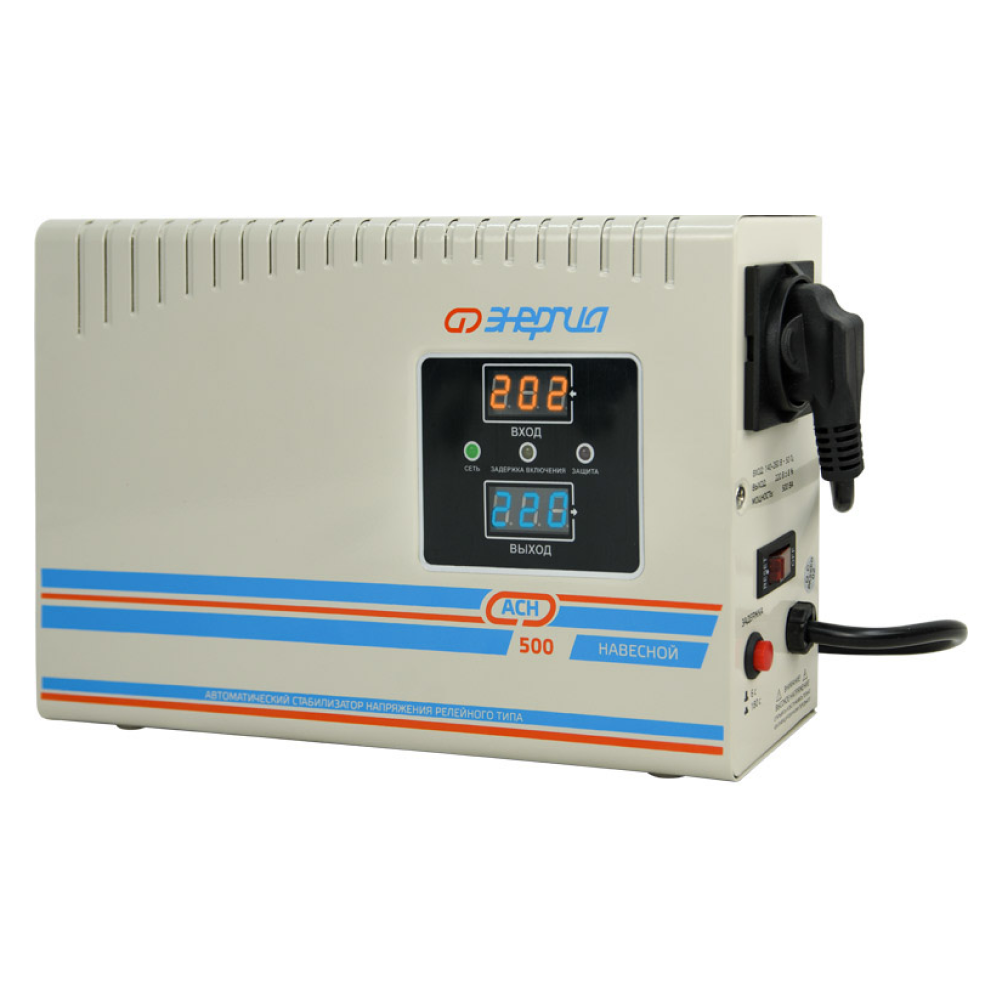 Стабилизатор напряжения АСН 500 навесной / Энергия фото на multiBOX