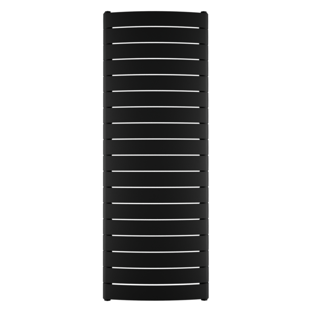 Биметаллический радиатор CONVEX VR 500 18 секций, цвет антрацит, нижнее подключение / Rifar