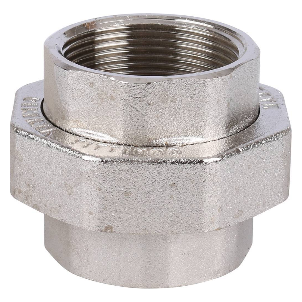 Разъемное соединение американка ВВ 1 1/2", никелированное / Stout фото на multiBOX