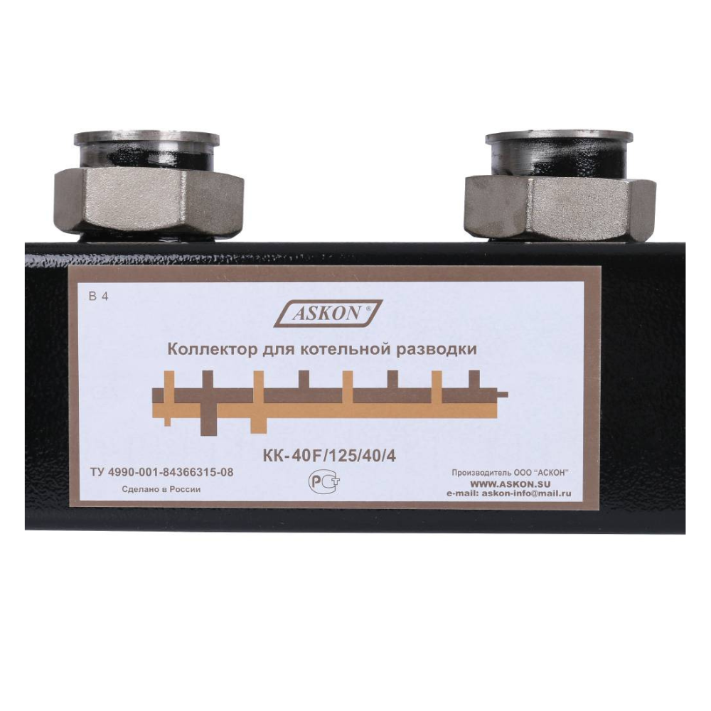 Распределительный коллектор КК-40F/125/40/4 (001.22.0021) / Askon фото на multiBOX