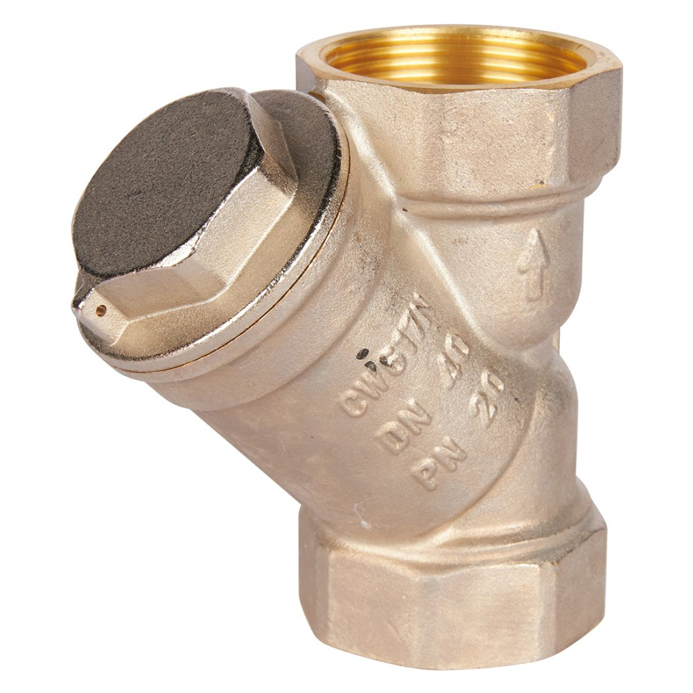 Фильтр грубой очистки 1 1/2" ВР-ВР косой, 500 мкр / Rommer фото на multiBOX