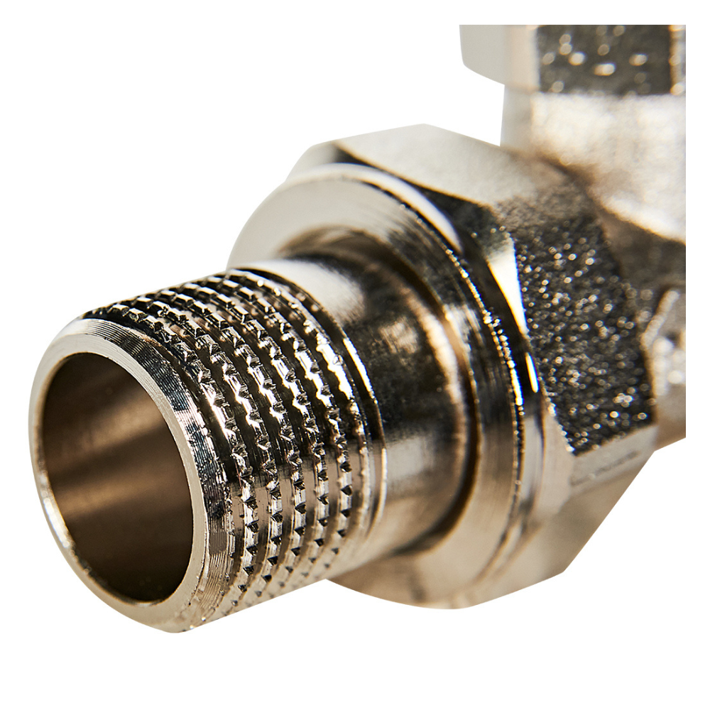 Запорно-балансировочный клапан 1/2" для радиатора, прямой / Rommer фото на multiBOX