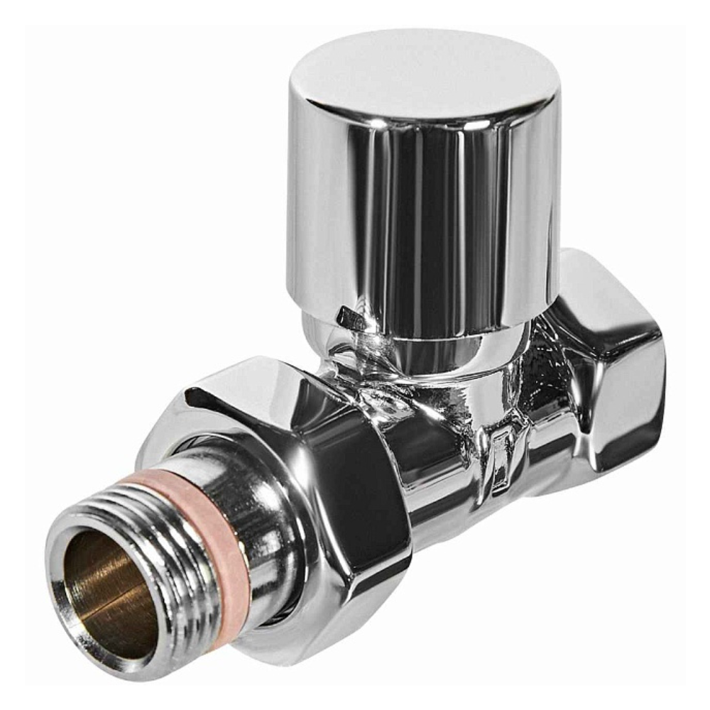 Запорно-балансировочный клапан DESIGN 1/2" хром, прямой / Stout фото на multiBOX