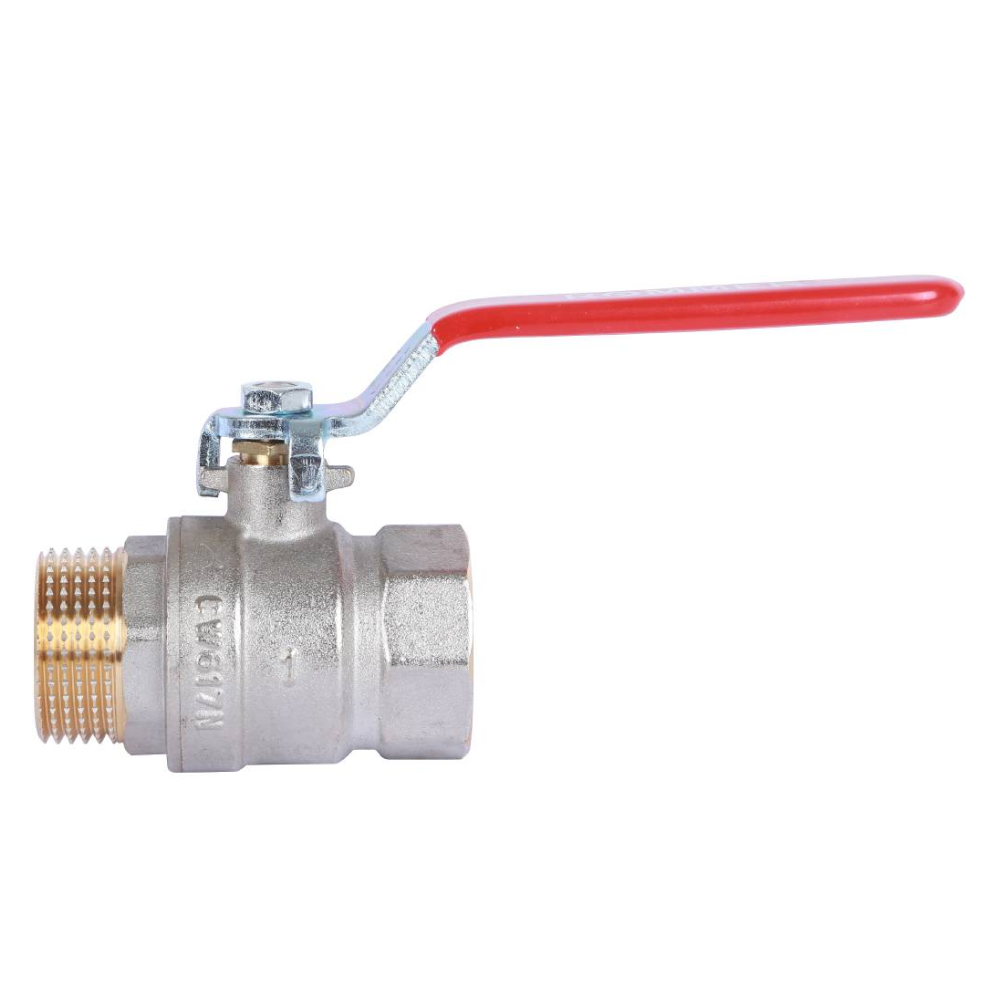 Кран шаровой 1" ВР-НР, ручка рычаг / Rommer фото на multiBOX