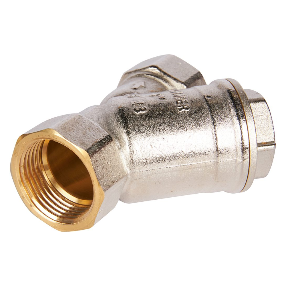 Фильтр грубой очистки 1" ВР-ВР косой, 500 мкр / Rommer фото на multiBOX