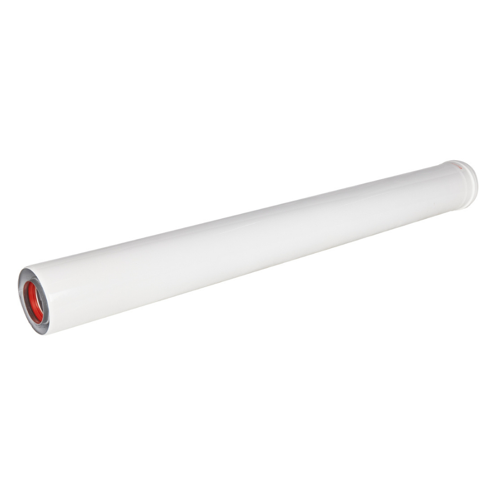 Удлинитель дымохода D60/100 L1000 мм, раструбный / Rommer фото на multiBOX