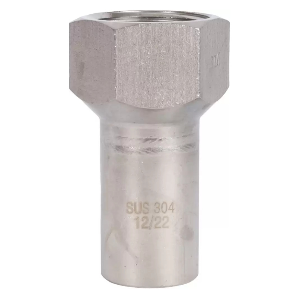 Вставка переходная НПр-ВР 28х1" из нерж. стали прессовой / Rommer фото на multiBOX