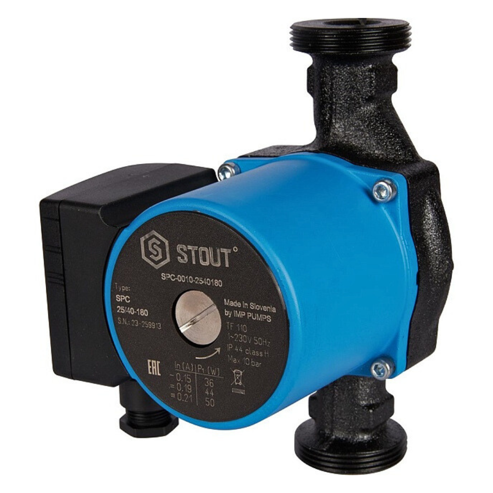 Циркуляционный насос 25/40-180 / Stout фото на multiBOX