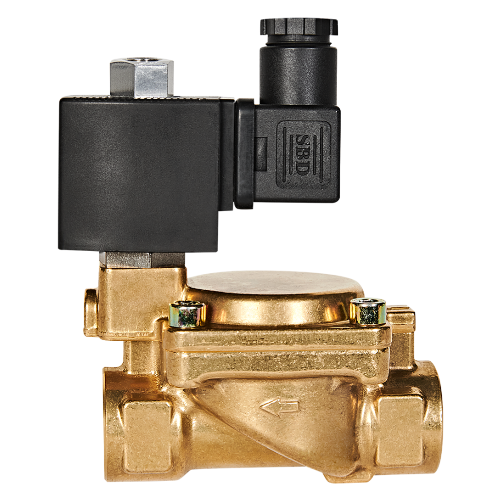 Электромагнитный клапан 3/4" НО, 24В, непрямого действия / Stout фото на multiBOX