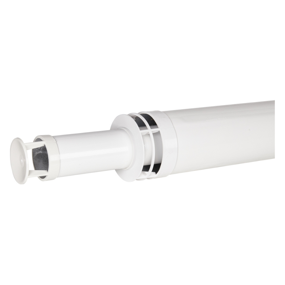 Комплект дымохода АНТИЛЁД D60/100 L1220 мм для котлов Immergas / Rommer фото на multiBOX