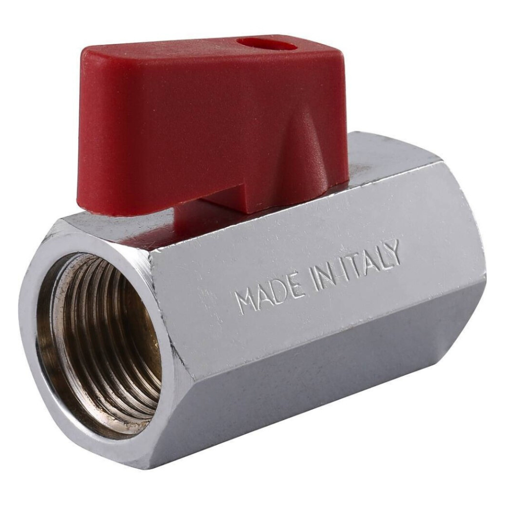 Кран шаровый MINI 125, 3/8" ВР-ВР ручка флажок / Itap фото на multiBOX