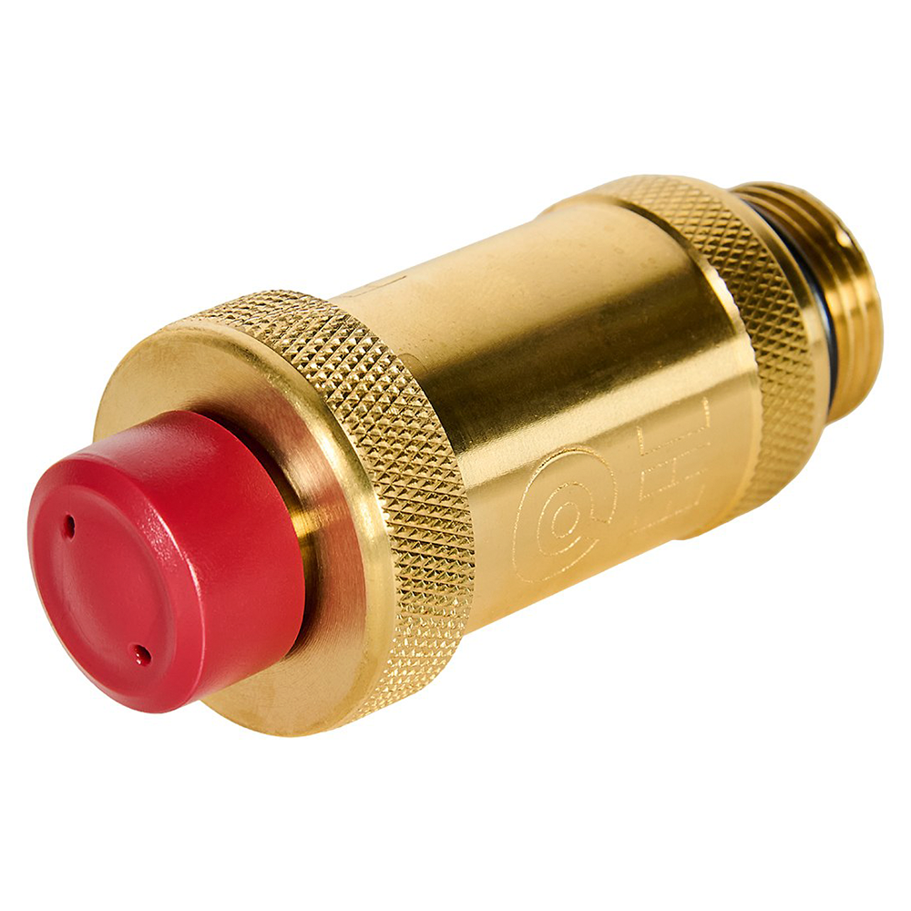 Воздухоотводчик автоматический FLEX 1/2" НР верт. выпуск, без покрытия / Rommer фото на multiBOX