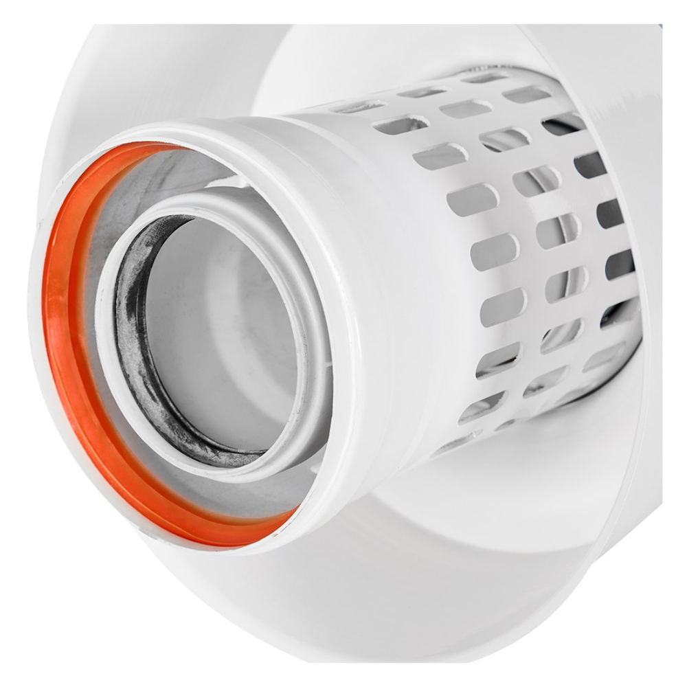 Оголовок верт. с ветрозащитой D80/125 м-м, конденсационный / Rommer фото на multiBOX