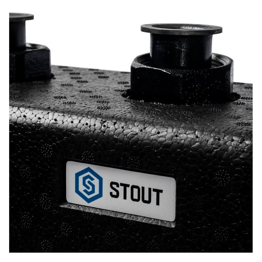 Распределительный коллектор на 3(5) контура DN25 в теплоизоляции / Stout фото на multiBOX