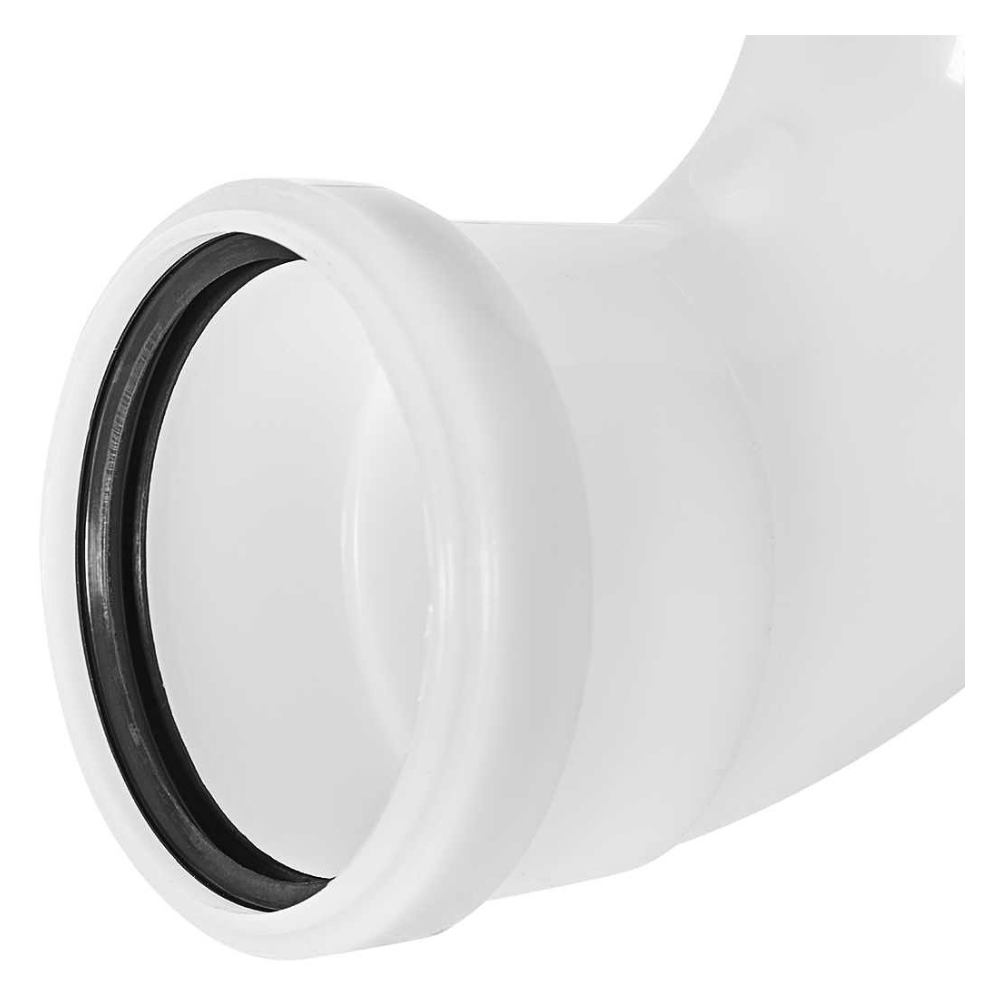 Отвод угол 90 гр. D80 п-м, конденсационный / Rommer фото на multiBOX