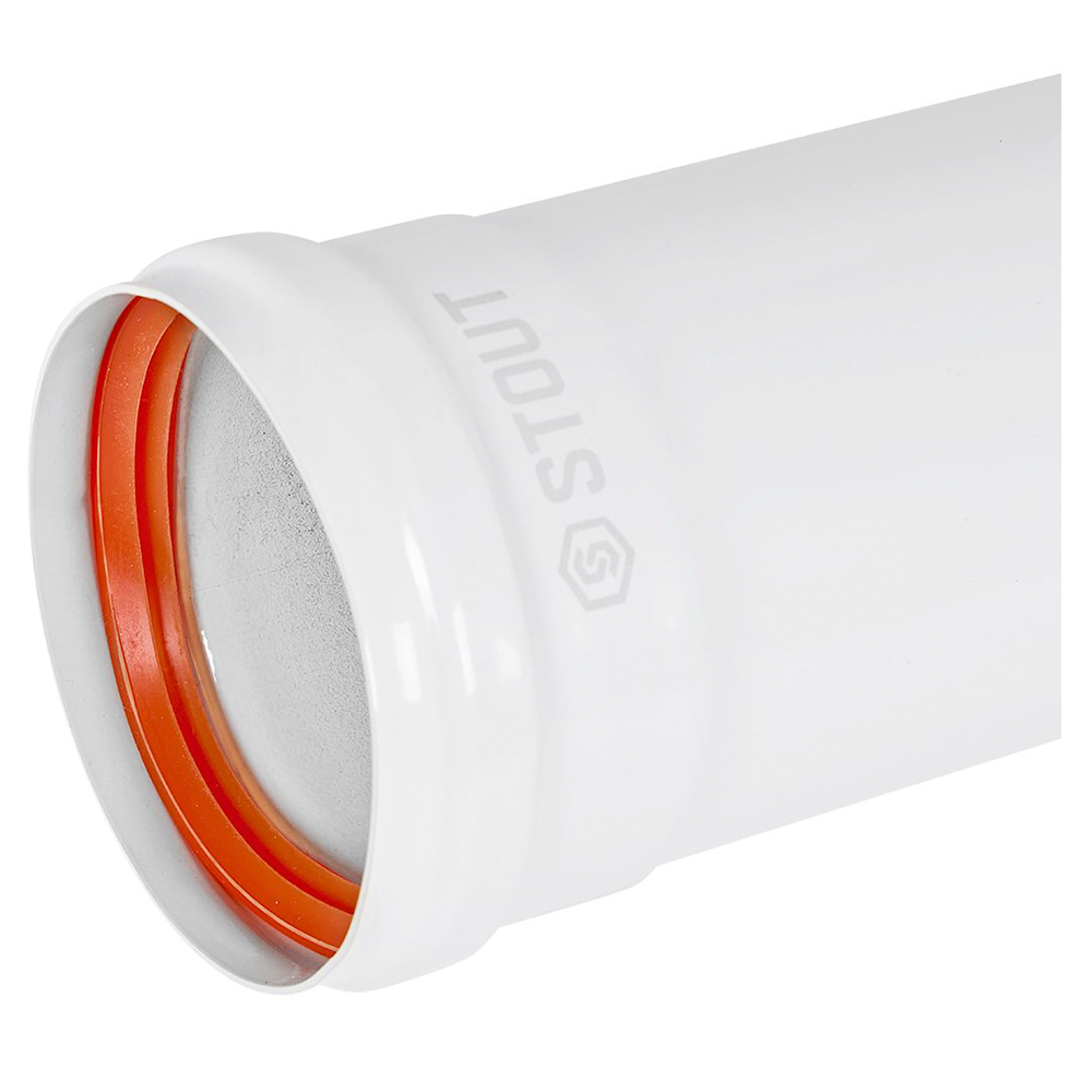Удлинитель D80 п-м L1500 мм, традиционный / Stout фото на multiBOX